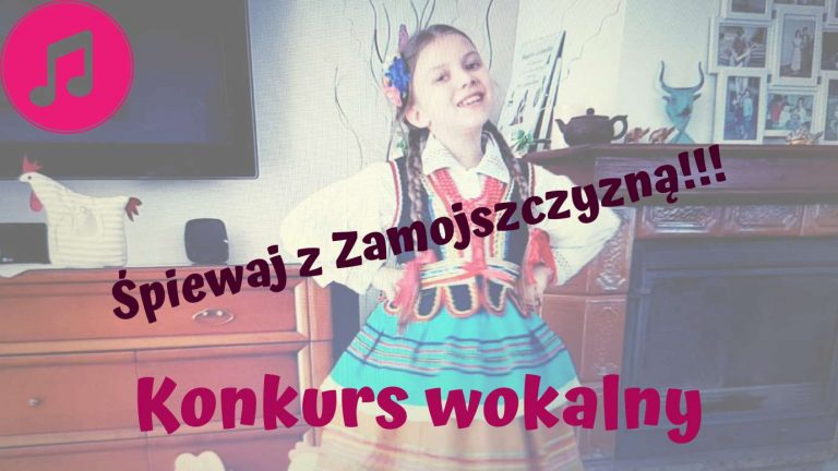 Konkurs dla młodych wokalistów “Śpiewaj z Zamojszczyzną”.