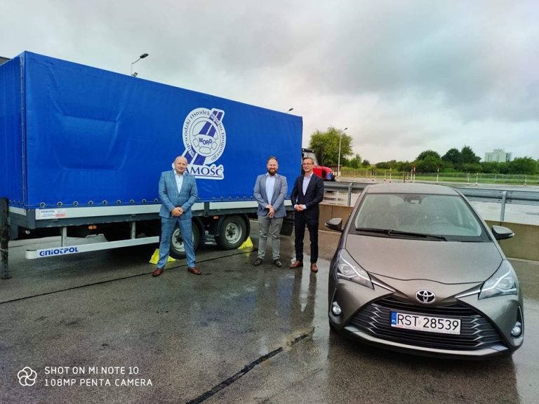 Zamojski WORD ma nowe samochody. Teraz egzaminy przeprowadzane będą na Toyotach Yaris.