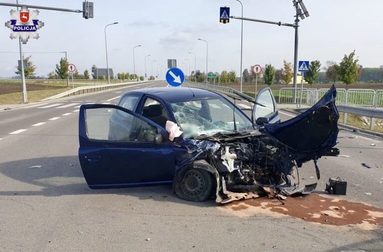 Groźny wypadek z udziałem 86-latka