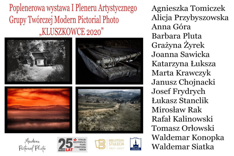 Wystawa fotografii I Pleneru Artystycznego „Kluszkowce 2020”