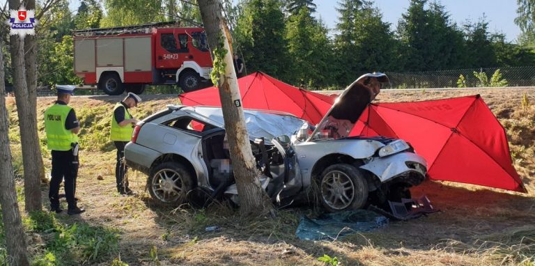 Tragiczny wypadek. Kierowca zginął na miejscu