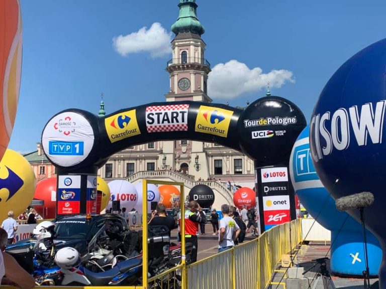 Joao Almeida zwycięzcą II etapu 78. Tour de Pologne z Zamościa do Przemyśla.