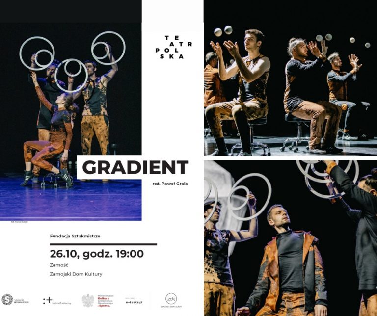 Spektakl “Gradient” w Zamojskim Domu Kultury