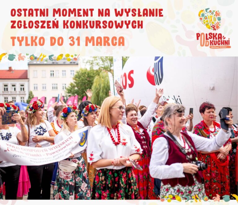 Festiwal Polska od Kuchni – trwają zapisy do konkursów dla Kół Gospodyń Wiejskich